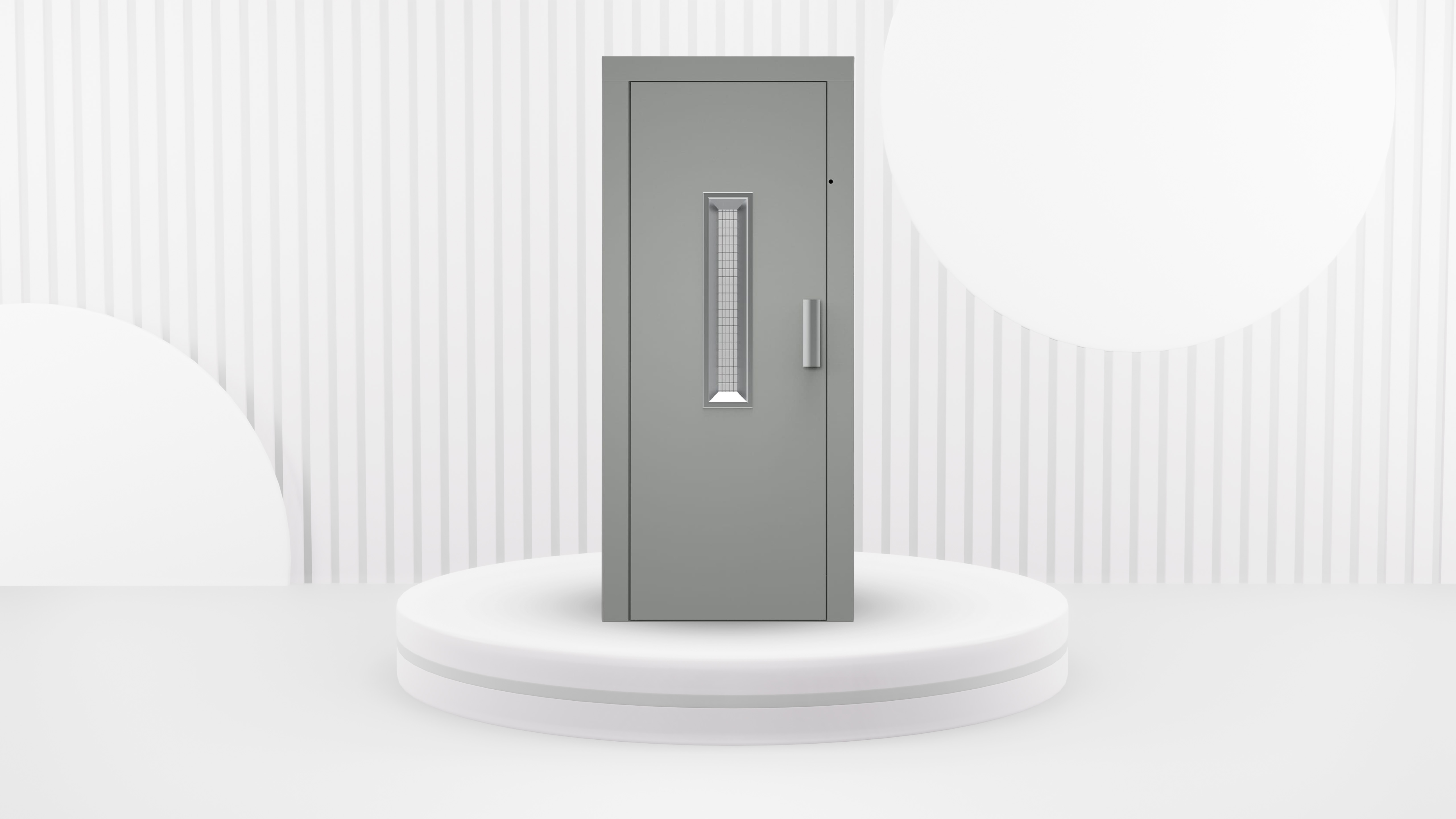 Semi-Automatic Door